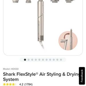Shark FlexStyle Air Styling & Drying System - Silver